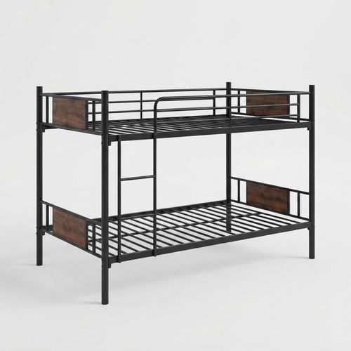 EVLIQUIL Twin Over Twin Metal Bunk Bed